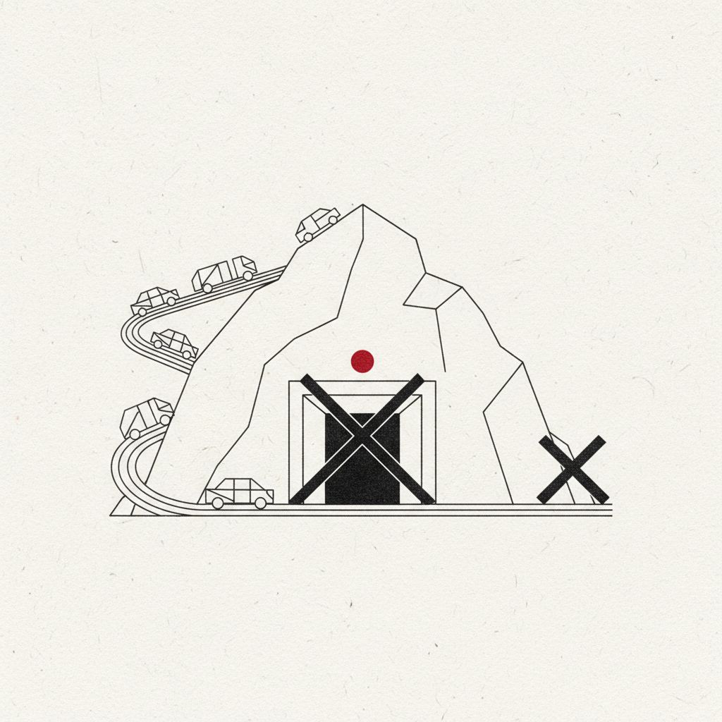 Uzavretý tunel Branisko: doprava na D1 smerom z Prešova do Popradu vedie cez horský priechod