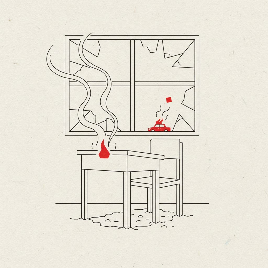 Izraelskí osadníci zapálili triedu školy v Džálúde neďaleko Nábulsu na Západnom brehu; hlásený aj útok na autá Palestínčanov