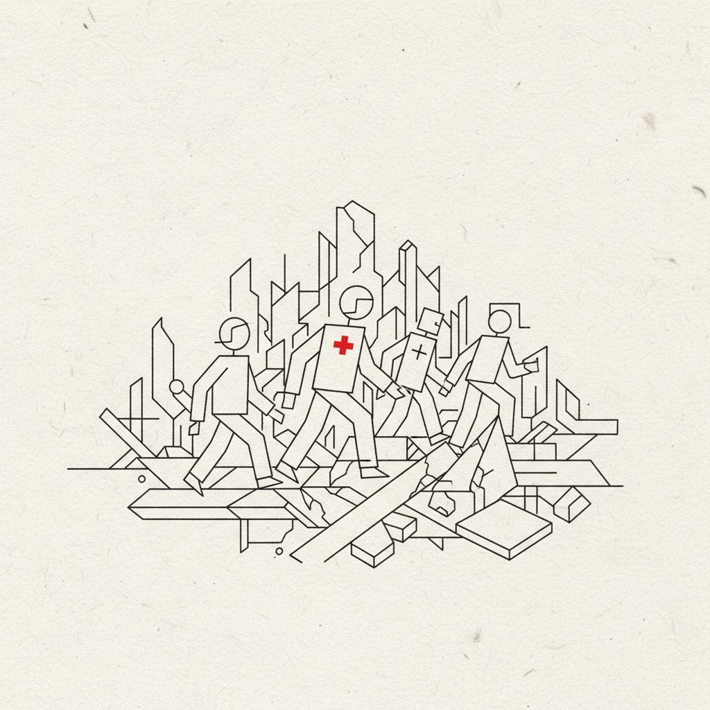 Záchranári vstúpili do zničeného Aleppa po bojoch